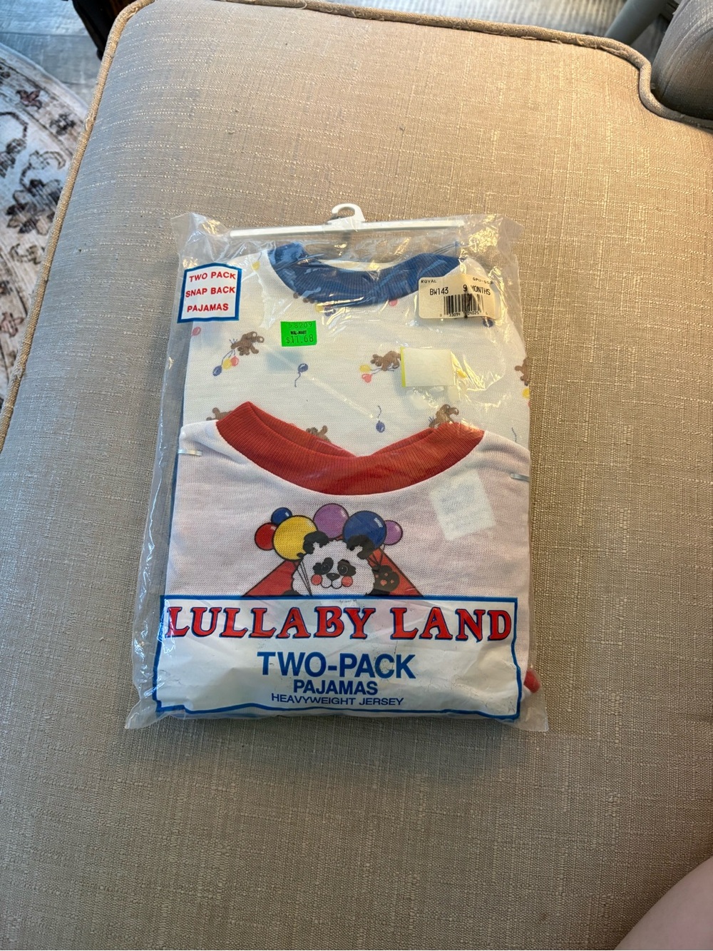Kids Two-Pack Pajamas - Red & Blue Collar